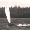 Finnjollebild från 60-talet
