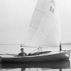 Finnjollesegling Värmdö 1965